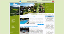 Desktop Screenshot of feriendorf-hauzenberg.de